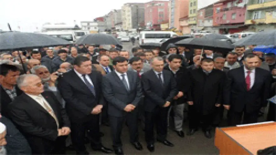 ALAPLI ÇAĞLAYAN CAMİİ TEMELİ ATILDI