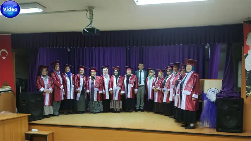 Süper ninelerden kep atma töreni…