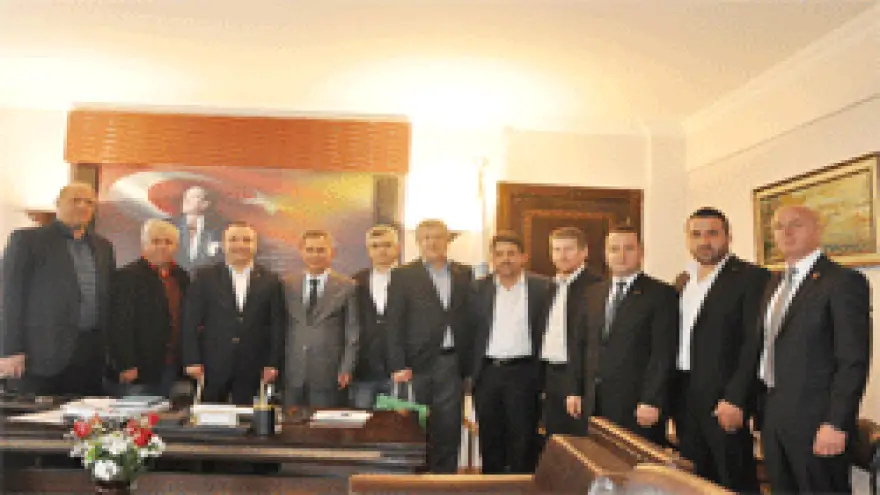 ZONGULDAK BAROSU VE ALAPLI TSO'DAN UYSAL'A ZİYARET