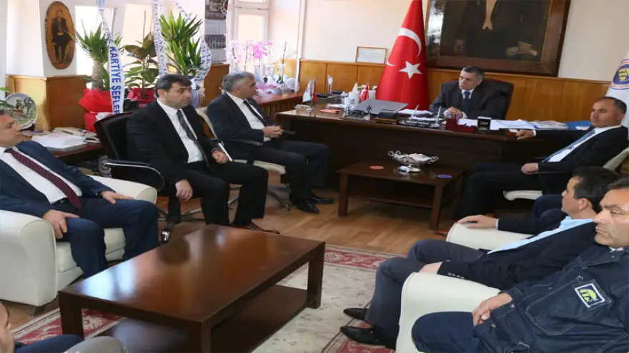 GMİS’ten Kozlu Müessese Müdürü’ne tebrik ziyareti