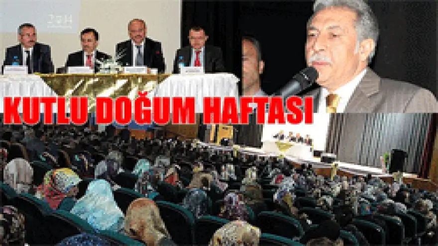 KUTLU DOĞUM PANEL İLE BAŞLADI