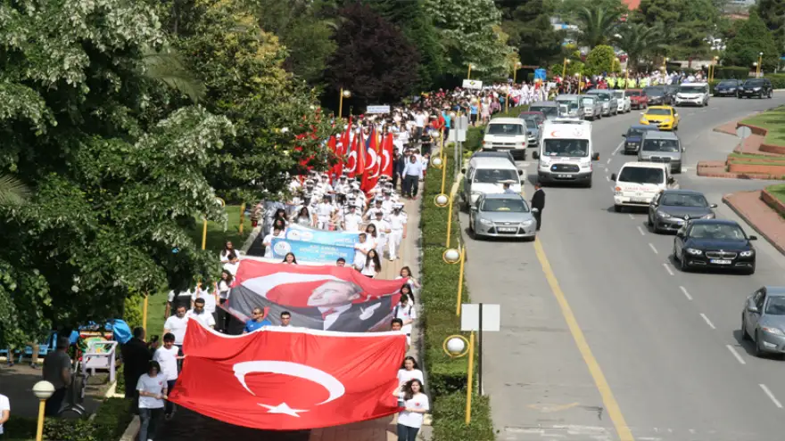 19 Mayıs büyük coşkuyla kutlandı...