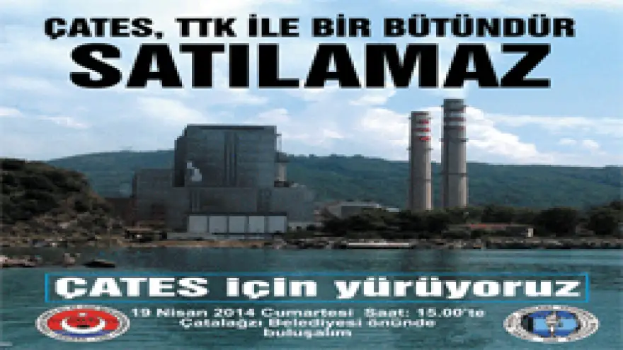 ZONGULDAK, ÇATES İÇİN YÜRÜYOR