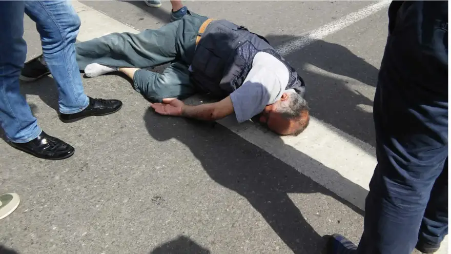 Bisiklet sürücüsü ağır yaralandı