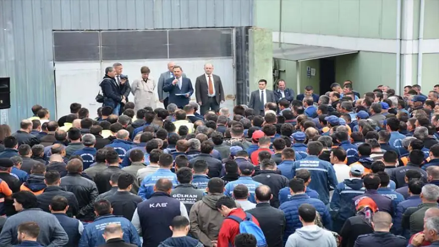 Ereğli Belediyesi çalışanlarına, bayram ödemesi