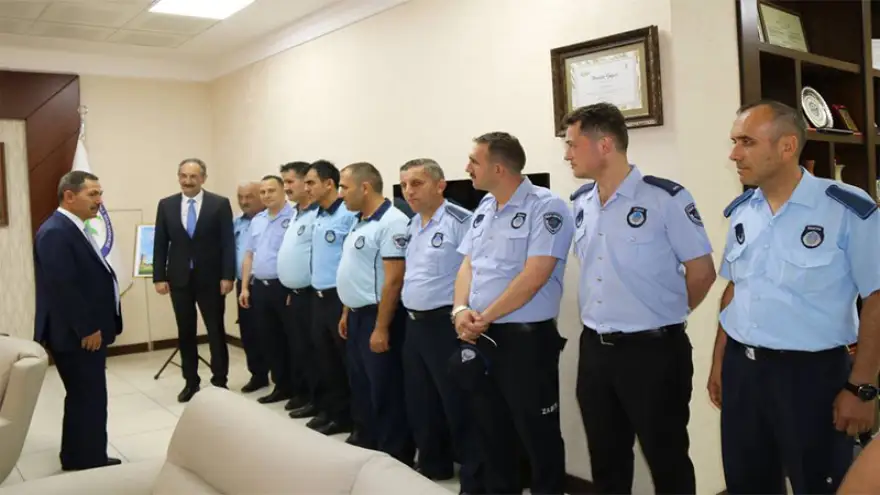 Kdz.Ereğli Belediyesinde bayramlaşma..