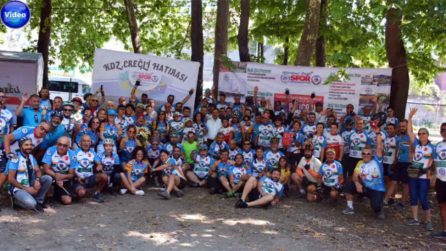 Kdz. Ereğli Spor Etkinliklerine, bisikletli start