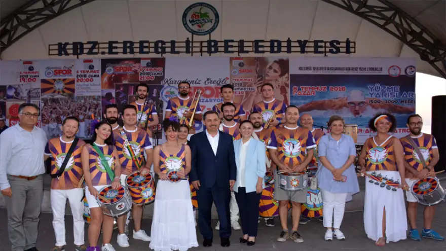 Kdz. Ereğli Spor etkinliklerine müzik arası