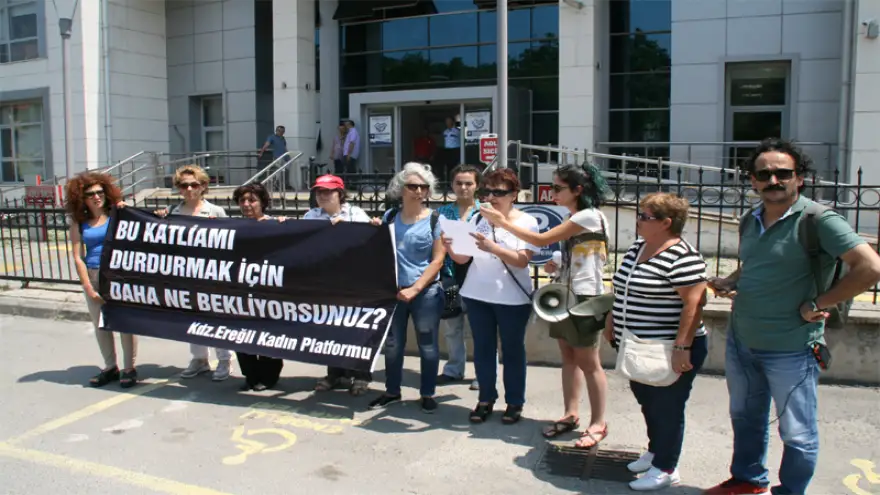 Kadın Platformu’ndan protesto