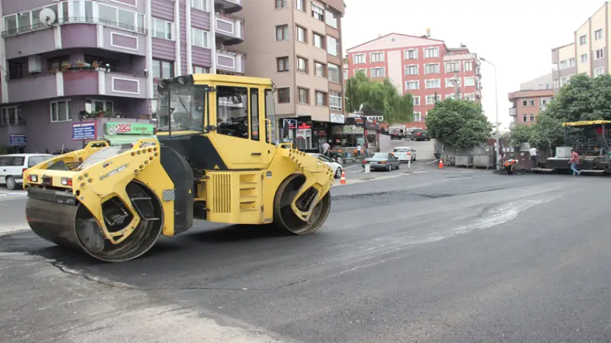 Zonguldak Belediyesi asfalt çalışmalarına devam ediyor