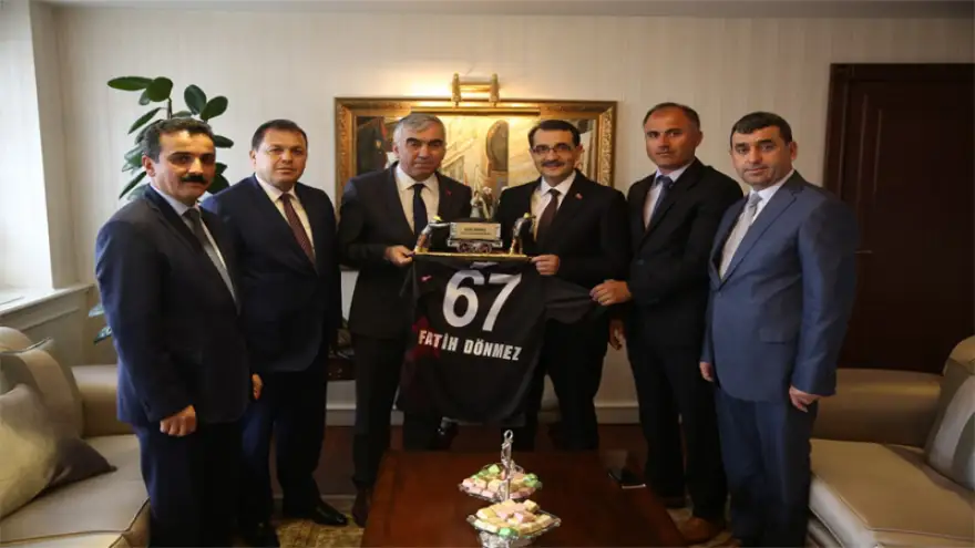 GMİS’TEN YENİ ENERJİ BAKANI DÖNMEZ’E ZİYARET