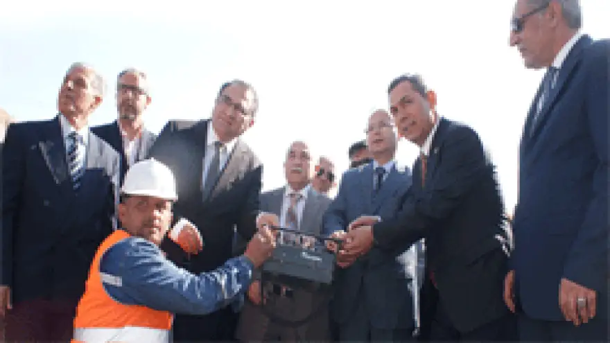 SEYYİT NASRULLAH CAMİİ'NİN TEMELİ ATILDI