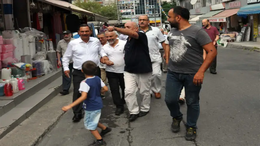 Başkan Uysal, pazarcı esnafıyla biraraya geldi
