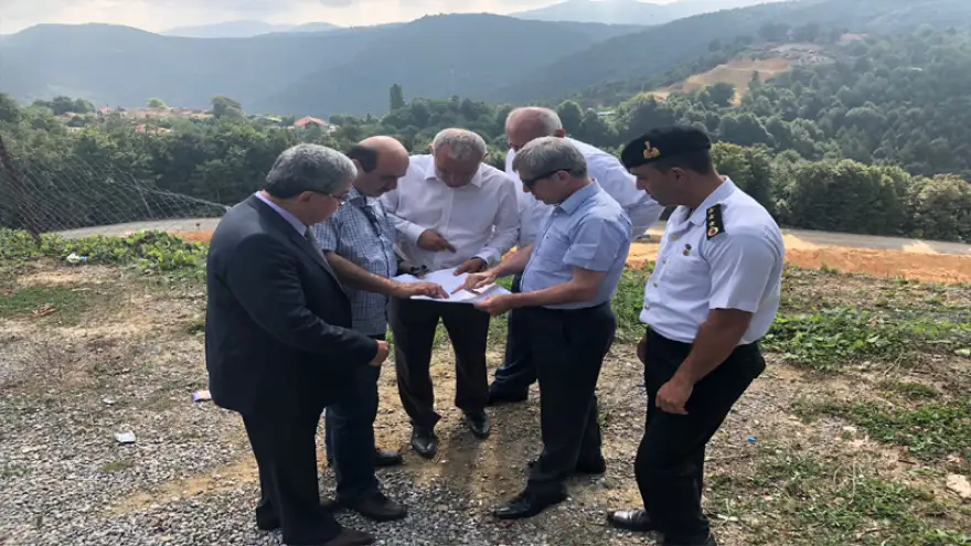 Vali Çınar, Köroğlu ve Sapça Güzergahında İncelemelerde Bulundu
