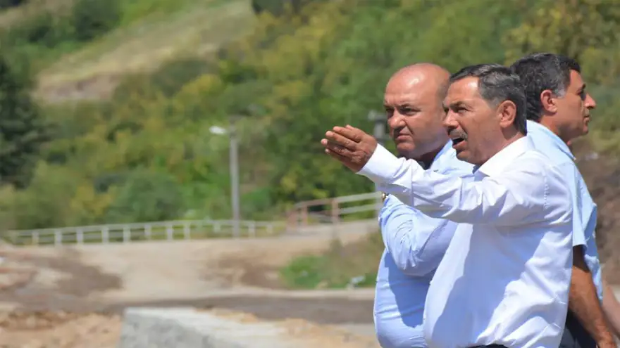 Başkan Uysal, çalışmaları inceledi..