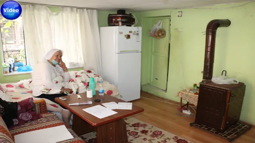 Tek gözlü oda da yaşam mücadelesi veriyor…