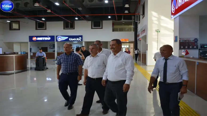Başkan Uysal, yeni terminal’de açıkladı..