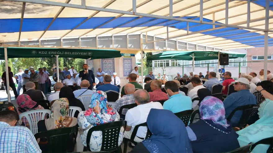 Şehir mezarlığında Mevlid okutuldu