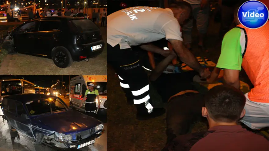 Ereğli'de trafik kazası: 1 Yaralı