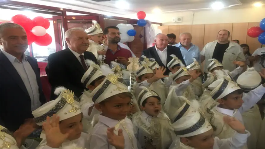 Toplu sünnet şöleni yapıldı