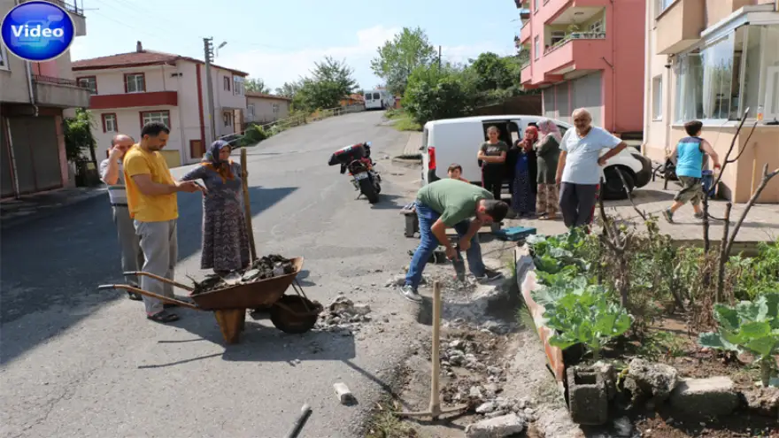 Önce nöbet tuttular… Sonra HİLTİ ile beton kırdılar…