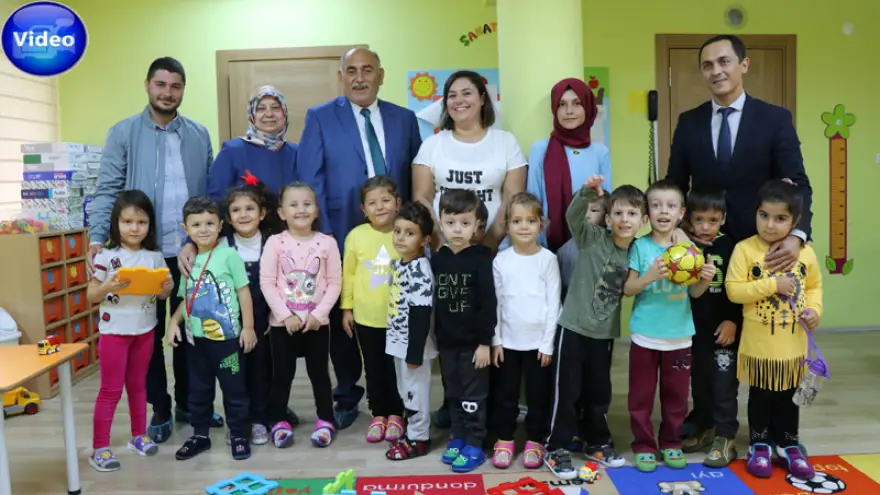 Erol Şahin çocukları sevindirdi