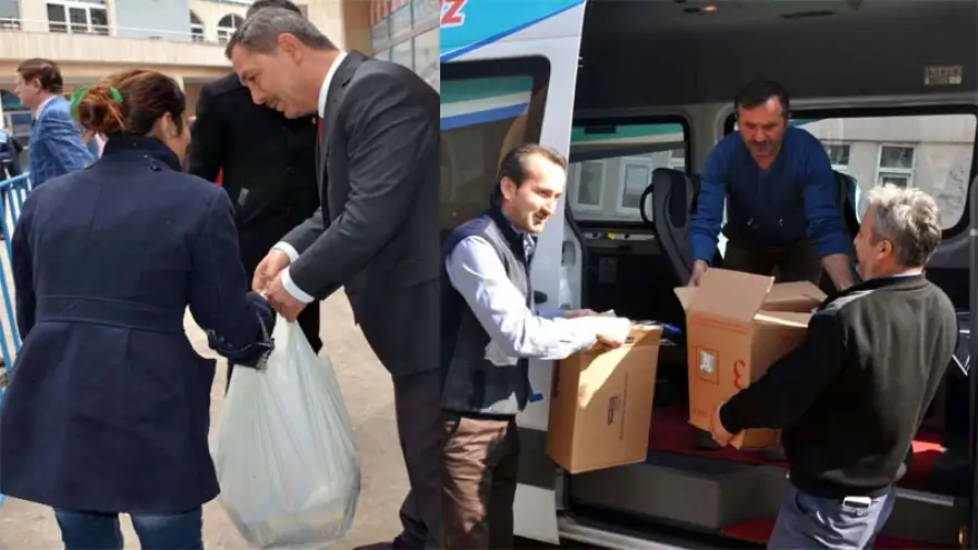 İhtiyaç sahiplerine yardım eli… 
