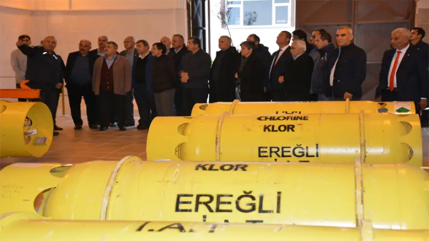 Muhtarlar: “İçme Suyu Arıtma Tesisi’ni gezdi...