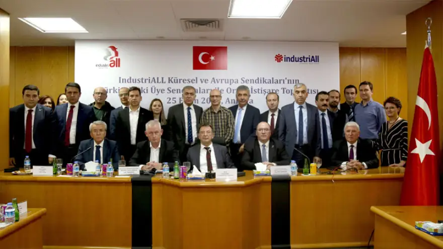 Türkiye’deki Üye Sendikaları ile Ortak Toplantısı