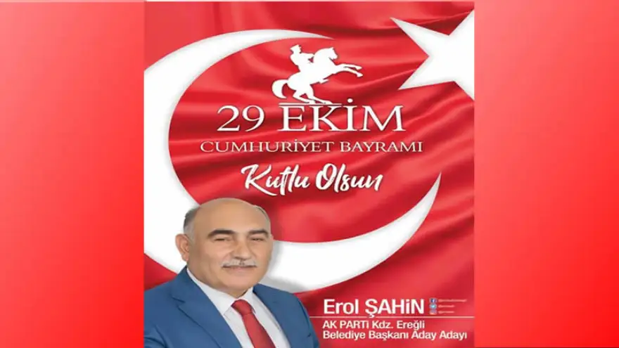 Şahin, 29 Ekim Cumhuriyet Bayramını Kutladı...