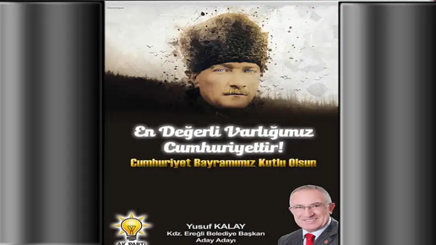 Yusuf Kalay, 29 Ekim Cumhuriyet Bayramını Kutladı