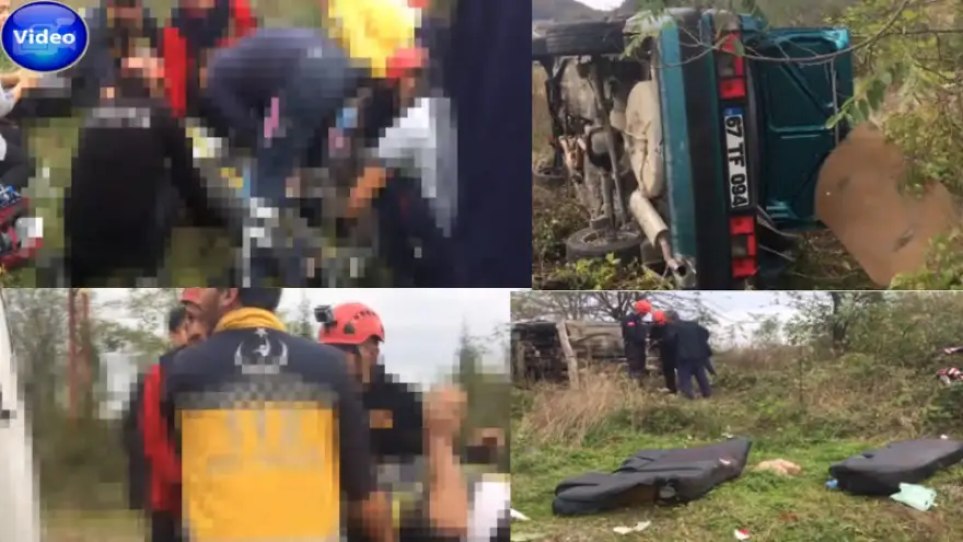 Otomobil takla attı; 1’i ağır 4 yaralı...