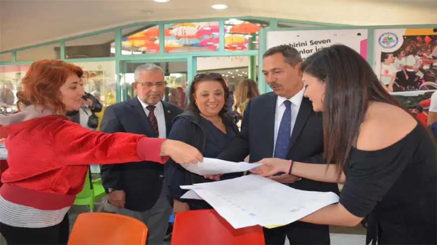 Başkan Uysal, özel çocuklarla bir araya geldi