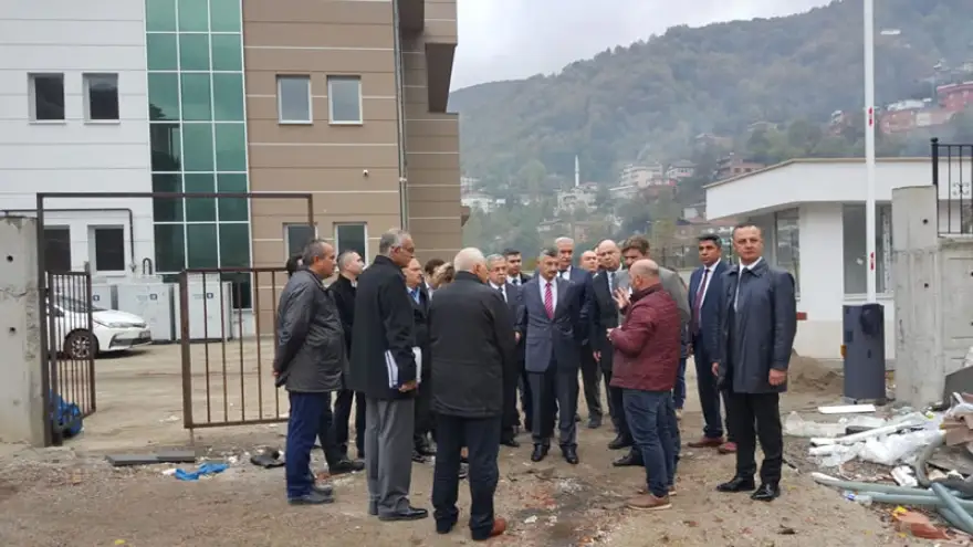 Vali Erdoğan, incelemelerde bulundu...