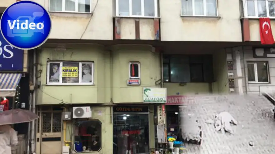 Yaşlı adam beton zemine çakıldı