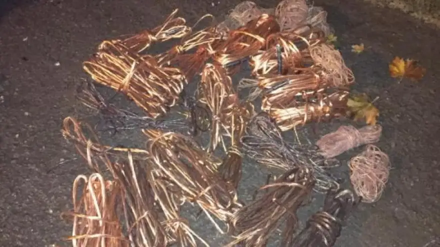 Kablo Hırsızlarından ikisi tutuklandı...