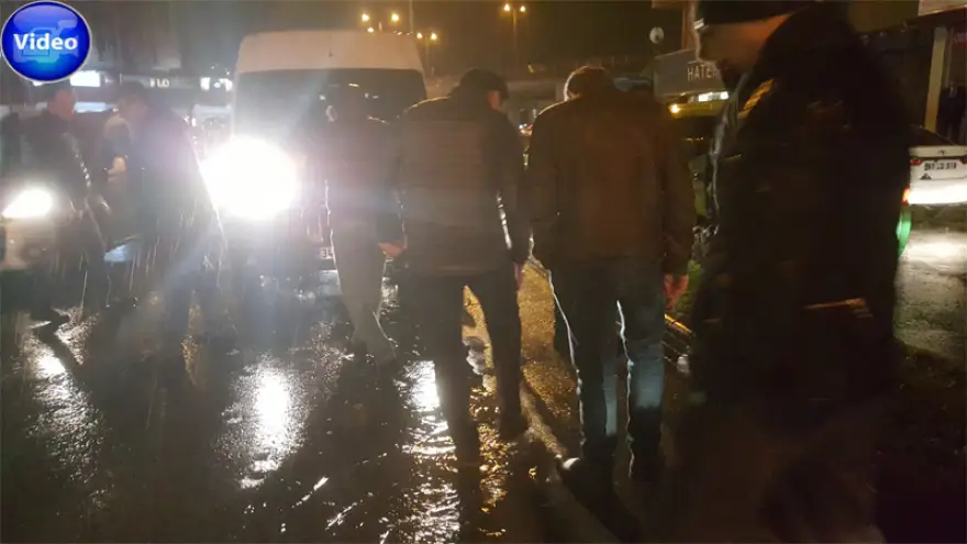 Silahını çekti... 3 el ateş etti...