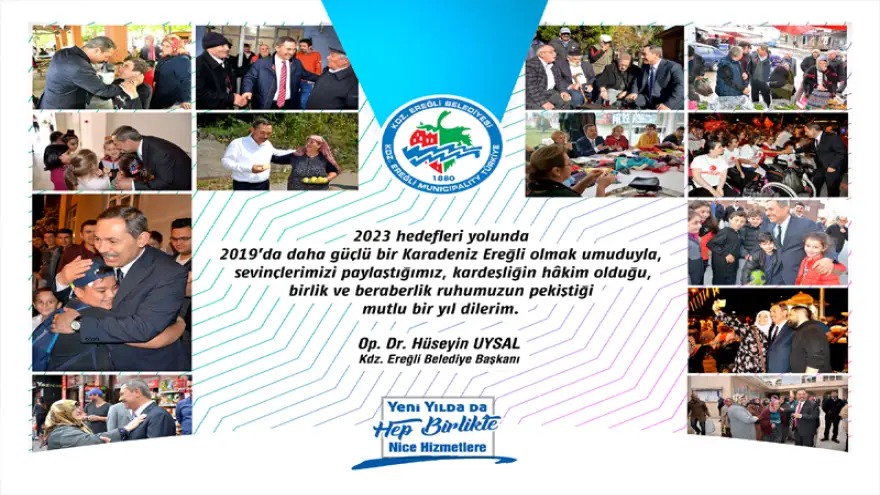 Başkan Uysal: "Mutlu bir yıl dilerim"