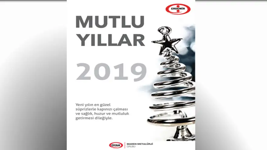 Erdemir'den yeni yıl kutlama mesajı