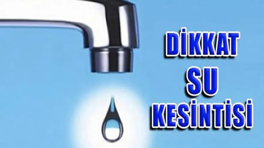 Ereğli'de, su kesintisi yaşanacak...