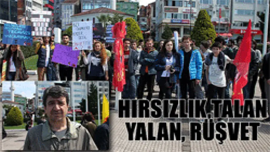 KOÇ:"HIRSIZLIK,TALAN,YALAN,RÜŞVET"