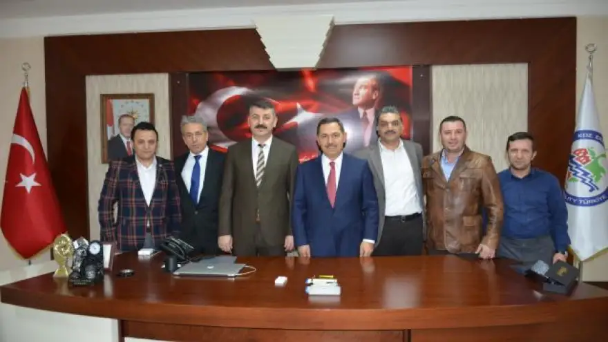 Başkan Uysal’a Hak İş Hizmet İş Sendikası’ndan ziyaret...