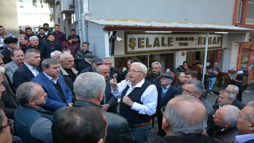 Elmatepe halkı, Posbıyık'a destek verdi...