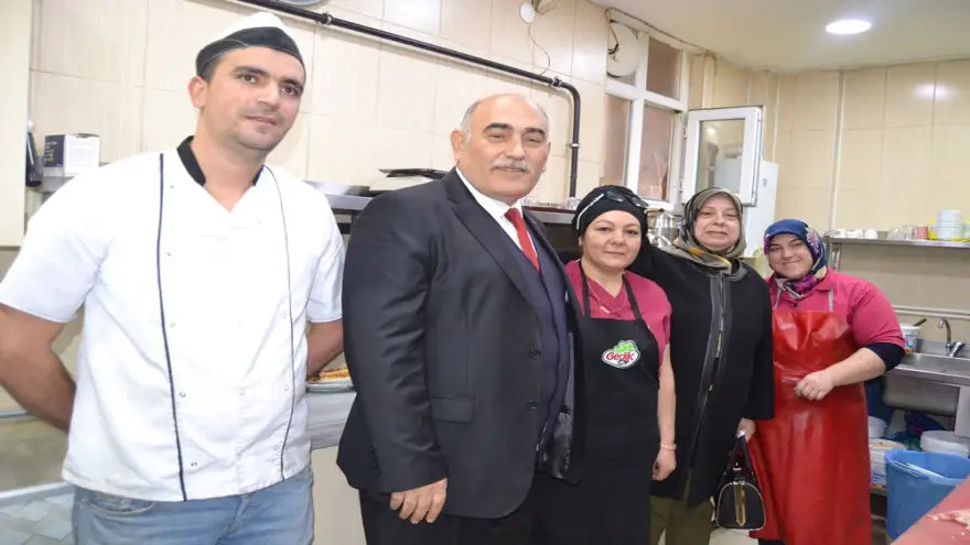 Erol Şahin, seçim çalışmalarını sürdürüyor...