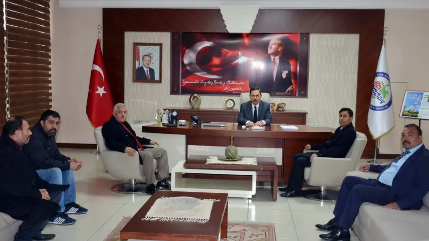 Romanlar Derneği Başkan Uysal’ı ziyaret etti