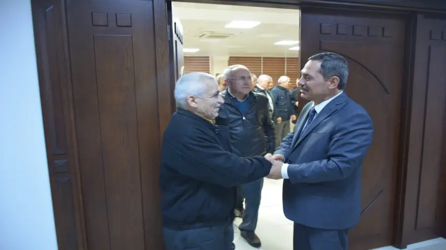 Muhtarlar'dan, Başkan Uysal'a ziyaret...