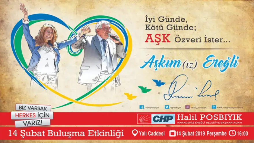 Posbıyık, ‘İyi Günde, Kötü Günde; AŞK özveri ister…