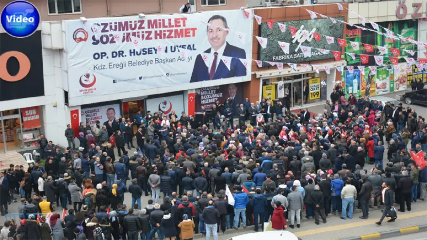 Uysal: "Bizim davamız memleket davası"