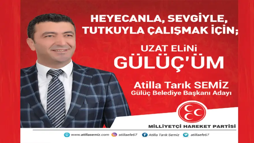 MHP adayı Semiz’den kıskandıracak projeler…