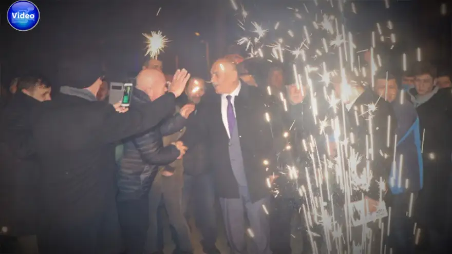 Şahin'e çoşkulu karşılama